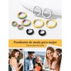 Arracadas Huggie de Mujer en Plata – Acero Inoxidable U7