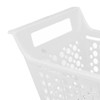 Freezer Basket Expandable Freezer Storage Basket Plastic Strong Load Bearing