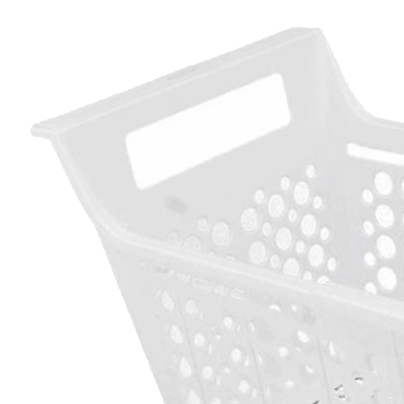 Freezer Basket Expandable Freezer Storage Basket Plastic Strong Load Bearing