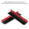 Cekikibi 10 Pack Adhesive Edge Finger Pulls for Cabinets，Kitchen Aluminium