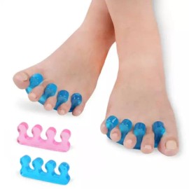 발가락 고정기 실리콘 패디큐어 헬퍼 발가락 분리기 벌리개 2P Toe Separators Silicon Pedi Cure Helper 2P