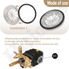 5140114-67 Pressure Washer Pump Glass Oil Cover & O-Ring Kit