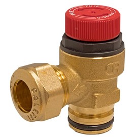 Caleffi 6 Bar Pressure Relief Valve Circlip Connection F0000412