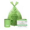 Simply Bio 1.6 Gallon Compostable Trash Bags Drawstring, Heavy Duty