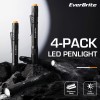 EverBrite Pen Light Pocket Flashlights Aluminum LED Pen Flashlights w/Clip