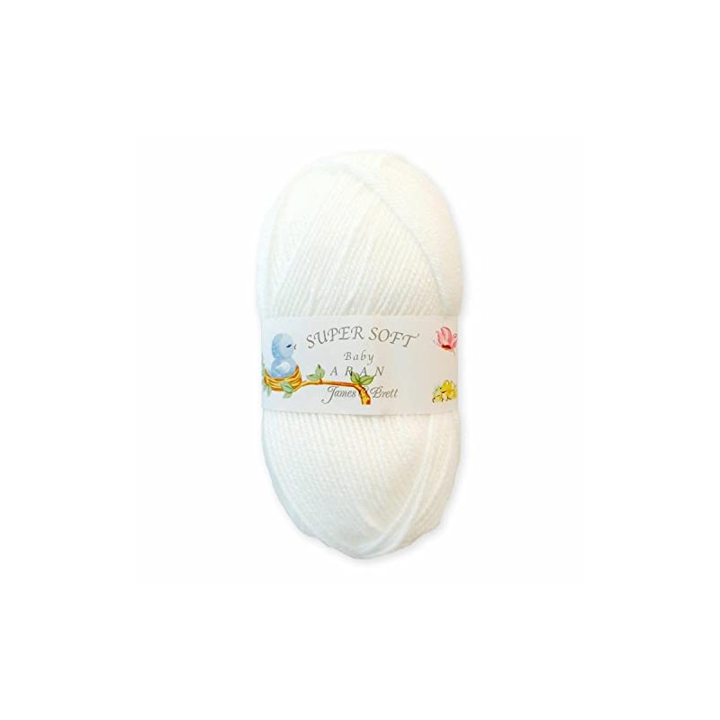 James C Brett - Baby Aran - 100g Balls -