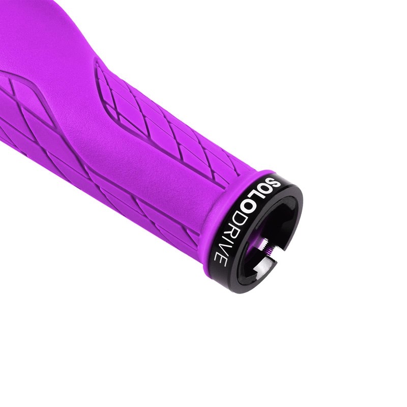 SOLODRIVE Ergonomic Design Bike Grips, Comfortable Bicycle Handlebar Grips, Single