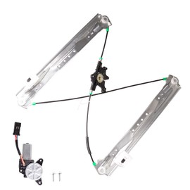 Predep Front Left Driver Side Window Regulator Motor Assembly Compatible for Dodge Grand Caravan 2008-2020 Chrysler Town & Country 2008-2016 Ram 2012-2015