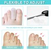 10 Pairs Toes Protector Soft Silicone Prevent Friction Different Size