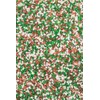 SPRINKLY - Sugar Crystals - Red, White & Green -
