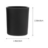 ARTIBETTER 4Pcs Romantic Glass Candle Cup Simple Table Candle Holder