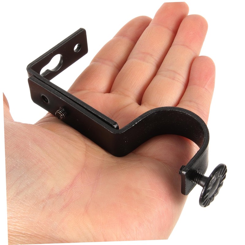 TEHAUX 2pcs Curtain Installation Code Set Curtain Rod Bracket Attachment