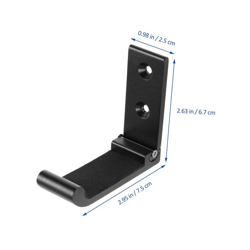 STOBAZA 2 Pack Hooks Wall Mount Hooks Foldable Towel Holder