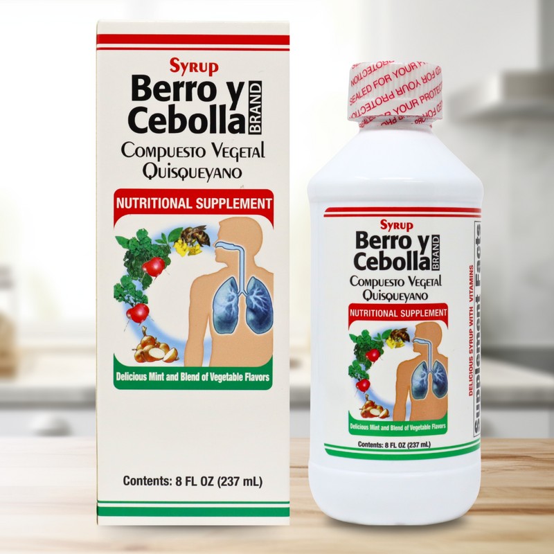 Menper Berro y Cebolla for Cough & Chest Congestion -