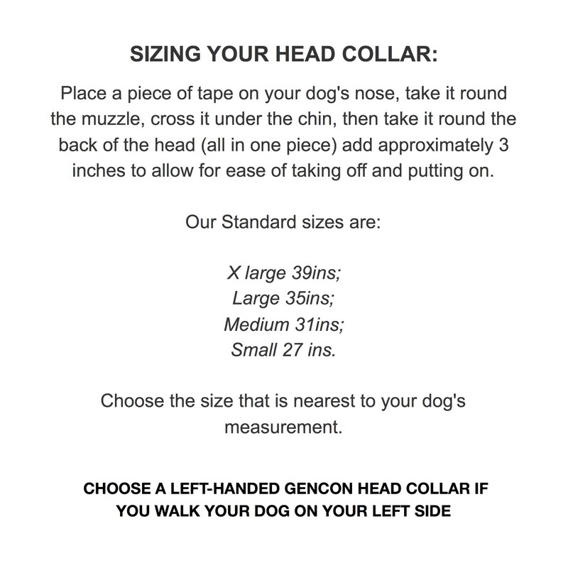 Gencon Medium Headcollar Left Blue/White