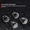 GUUZI Pack of 4 19 mm Momentary Push Button 3A/250