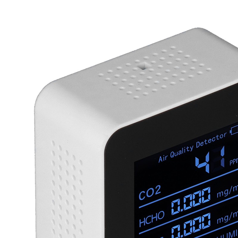 Digital Air Quality Monitor 3.7V Portable Carbon Dioxide Detector Temperature