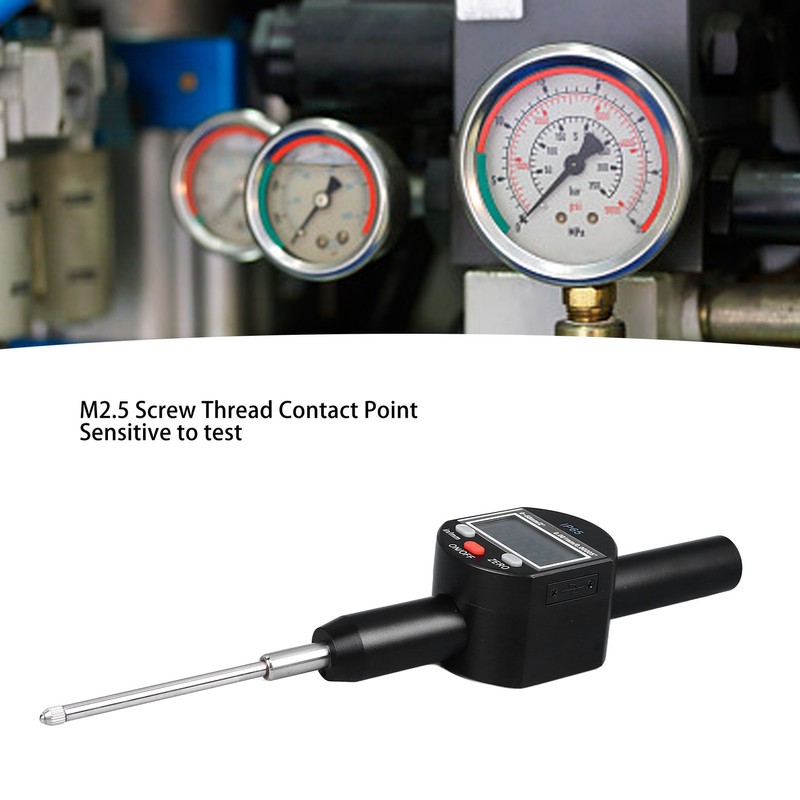 Digital Dial Indicator 0.001mm 0.00005in Resolution 0 To 50mm Range
