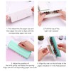 6 Hole Punch, Adjustable Paper Punch, 10 Sheet Capacity, Hole