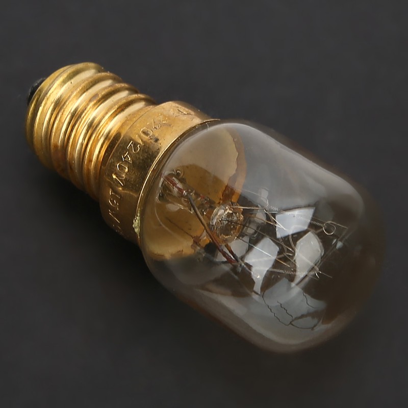 10Pcs 300℃ High Temperature Resistance E14 Brass Microwave Oven Light
