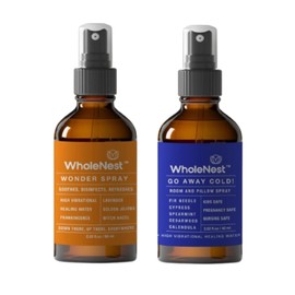 WholeNest Rash & Cold Recovery Kit - Natural Relief for Skin Rashes & Cold Symptoms - Essential Oil Sprays for Soothing Recovery - Perfect for Postpartum and Everyday Care
