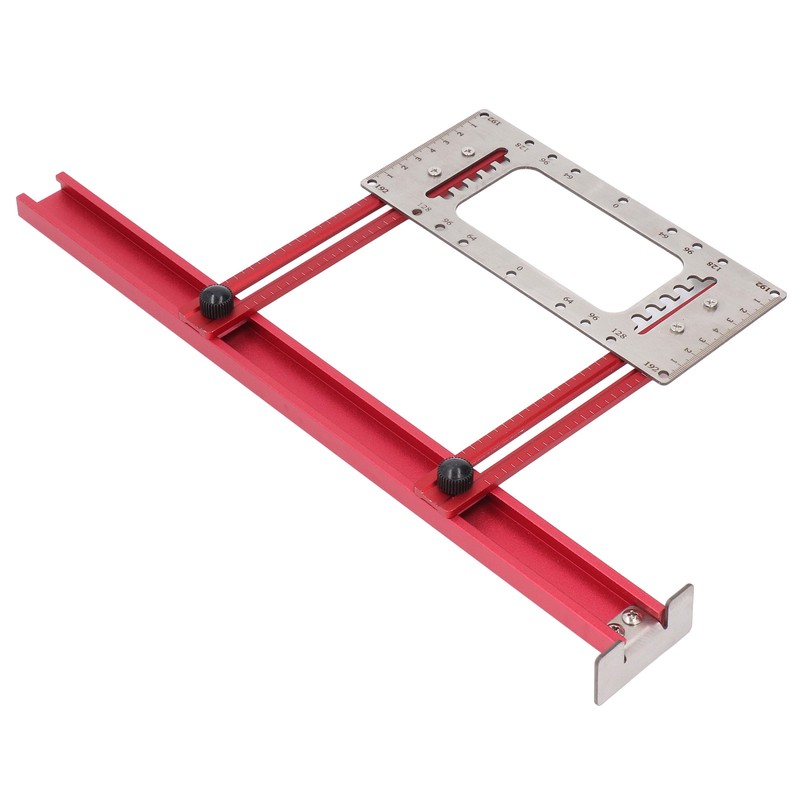 Door Handle Punch Locator Cabinet Hardware Opening Locating Jig 64mm