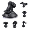 SZSL Dash Cam Suction Cup Holder with 5 Different Adapters,