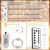 6 Pack Fairy Lights Battery Operated with Timer 2PCS Remote