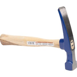 Vaughan 177-14 16-oz Bricklayers Hammer w/Carbide Chisel End with 11" Hickory Handle (BL16TC)