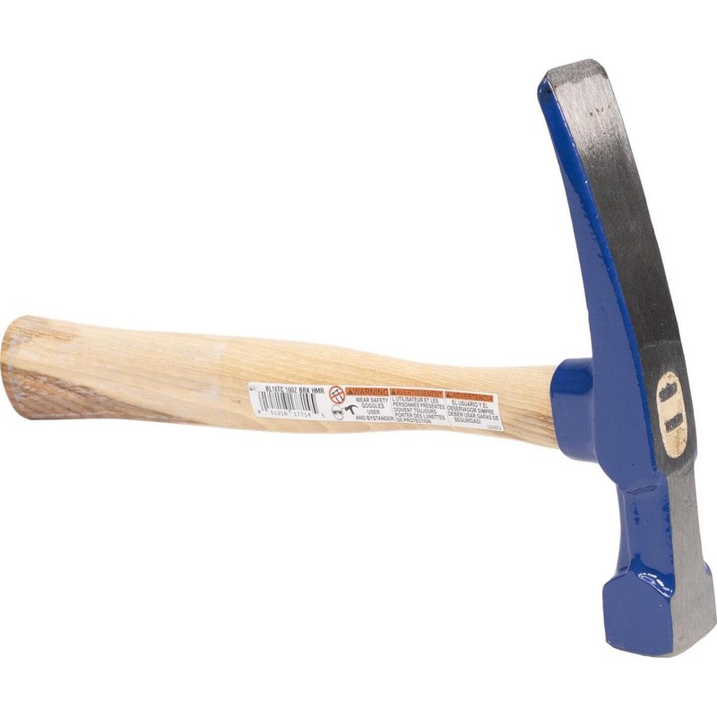 Vaughan 177-14 16-oz Bricklayers Hammer w/Carbide Chisel End with 11"