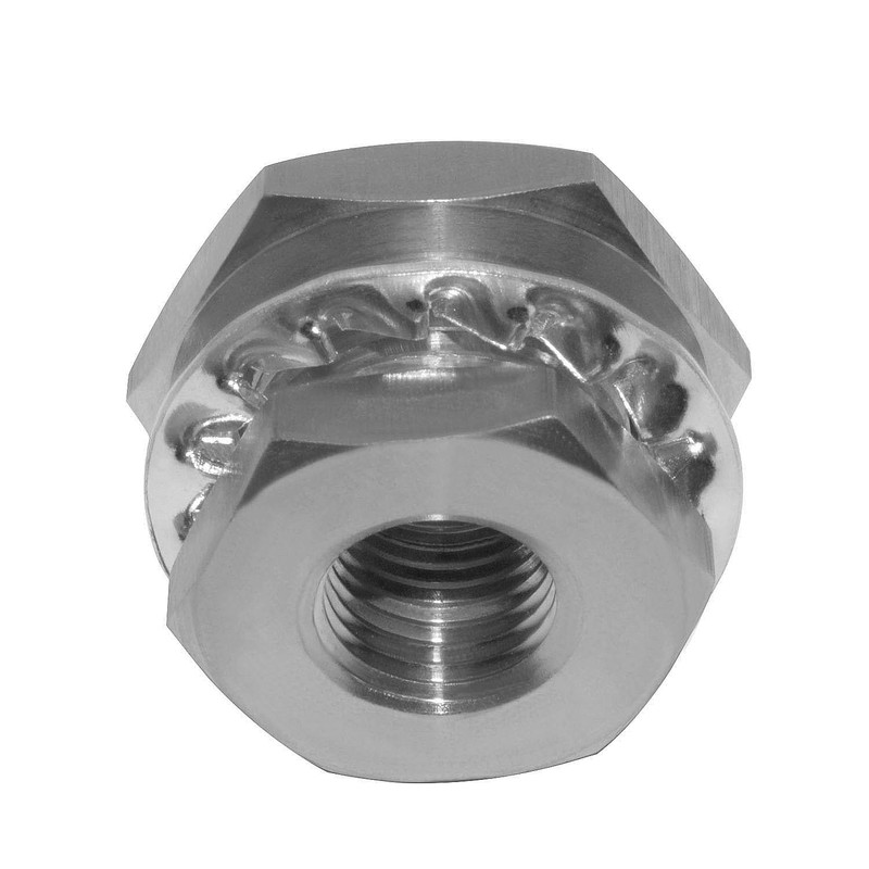 Beduan 1/4" NPT Stainless Steel Female Bulkhead Coupler Thru-bulk Pipe