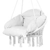VEVOR Hanging Hammock Swing Chair, Macramé Hanging Chair with Cushion