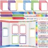 Fuyoooo 90 Pcs Science Fair Board Supplies 60 Trim Scalloped