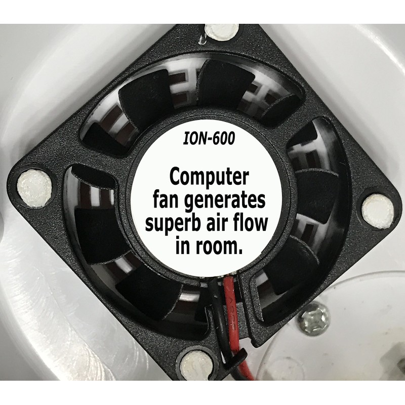 Ionic Air Purifier. Negative Ions to Clean Air Inside Individual