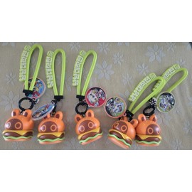 Zenless Zone Zero X Frank Burger Delicous Yum COLLAB BURGER KEYRING + STAND