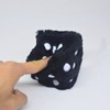 Large Cubes, One Pair of Hanging Plush Dice with Suction