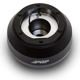 PRP Steering Wheel Adaptor Hub Kit for Toyota Tacoma 2005-2021 Truck, Single Piece Aluminum, Easy Installation, Fits 6 Point Bolt Pattern or Quick Release