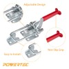 POWERTEC 20306 Heavy Duty Adjustable Latch-Action U Bolt Toggle Clamps