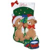 Teddy Bear Fun Felt Stocking Kit