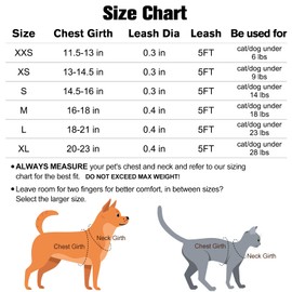 BEAUTYZOO Step in Dog Harness and Leash Set, Polka Dot Pattern Reflective Dog Harness No Pull No Choke Puppy Harness for XXS XS S Dogs Cats, Soft Padded Mesh Vest Harnesses for Girl and Boy Pets