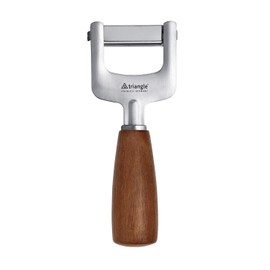 triangle 84 093 12 04_N Julienne Cutter Soul Walnut Made in Solingen/Germany Professional Quality Julienne Peeler Spiral Cutter Strip Cutter for Vegetables Julienne Peeler