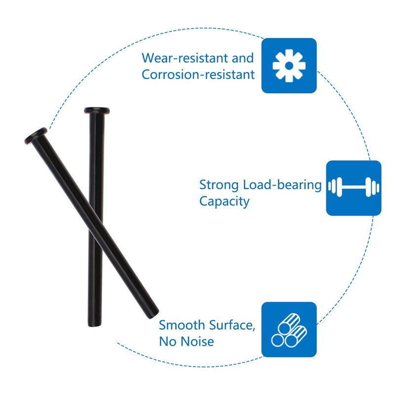 INCREWAY Door Hinge Pins, 6Pcs Residential Door Hinge Pins Durable