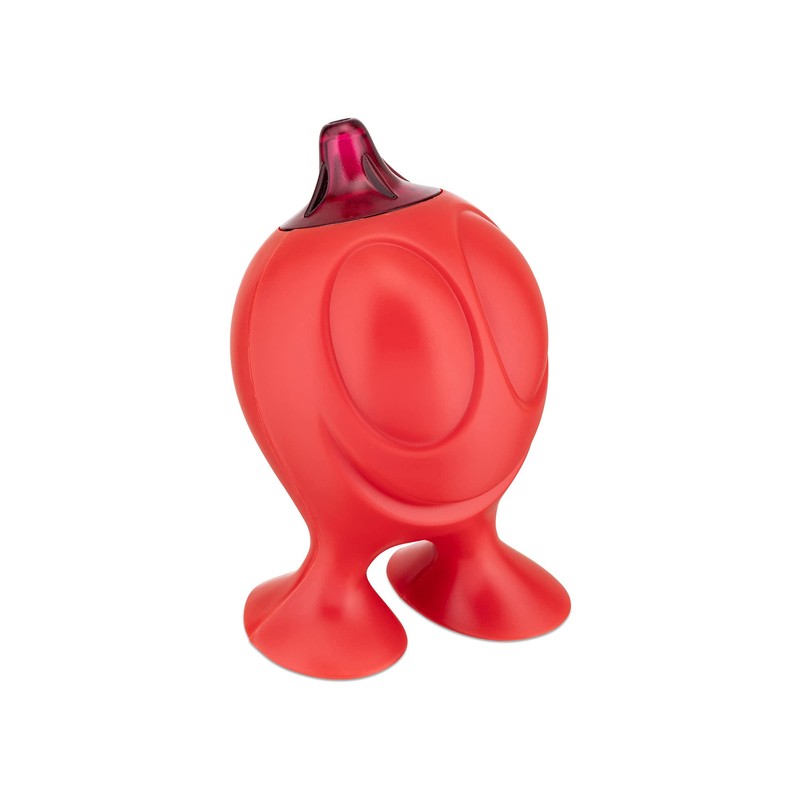 A di Alessi Gino Zucchino Sugar Pourer, Red, (AGV02 R)