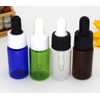 5PCS 10ml Plastic Dropper Bottles-Essential Oil Perfume Makeup Cosmetic Eyelquid