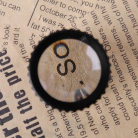 1Pc10X Black Monocular Magnifying Glass Loupe Lens Map Eye Magnifier Jewelry Repair Tool，Small Size and Easy to Carry,Magnifiers,Health and Household,Visual Impairment Aids