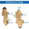 Proportioning Valve Disc Drum Compatible with Jeep Wrangler CJ XJ