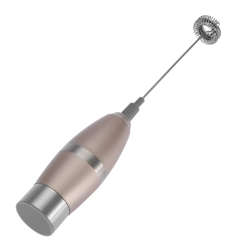 Stainless Steel Electric Milk Frother High Speed Handheld Foam Maker