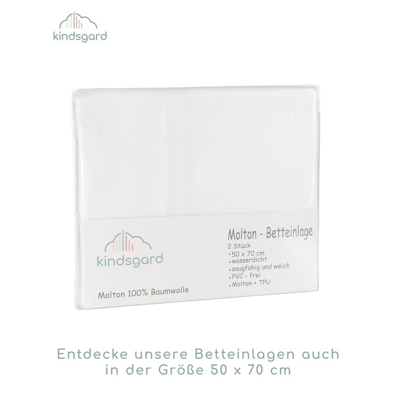 kindsgard Baby Bed Insert/Mattress Protector tistap - Pack of 2