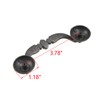 MY MIRONEY 4PCS Bail Drawer Pulls Hardware Zinc Alloy Cabinet