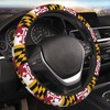 Subily Maryland Flag Universal Steering Wheel Covers, Cute Car Accessories